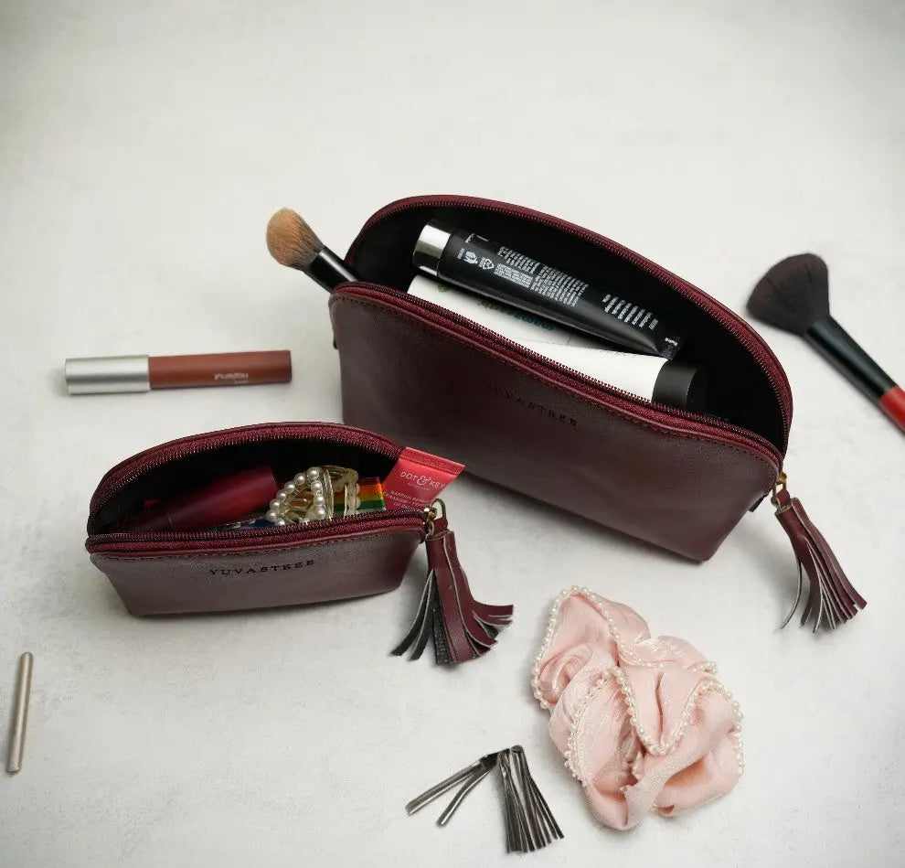 Essential Pouch Combo - Cherry YuvaStree