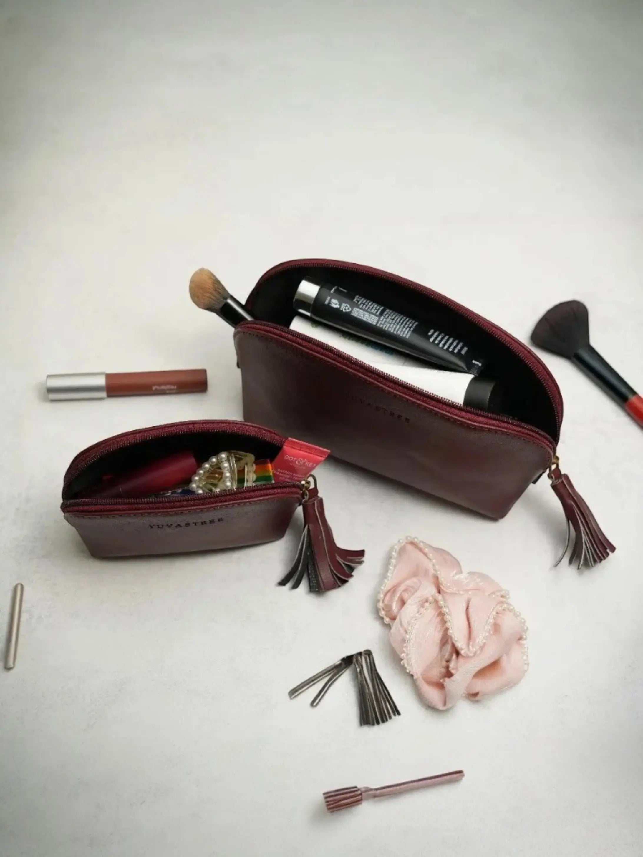 Essential Pouch Combo - Cherry YuvaStree