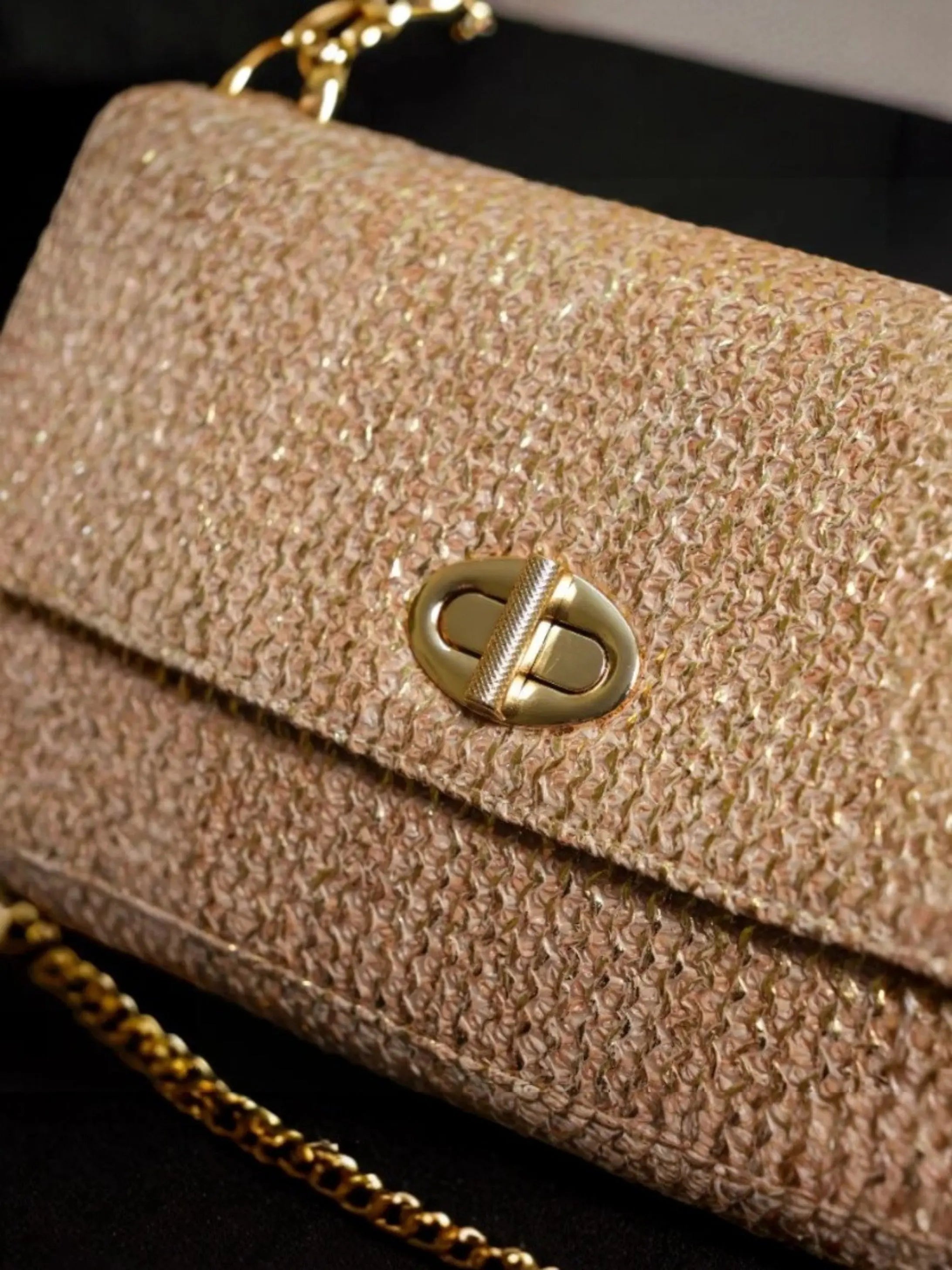 Elvina Clutch - Antique Rose YuvaStree