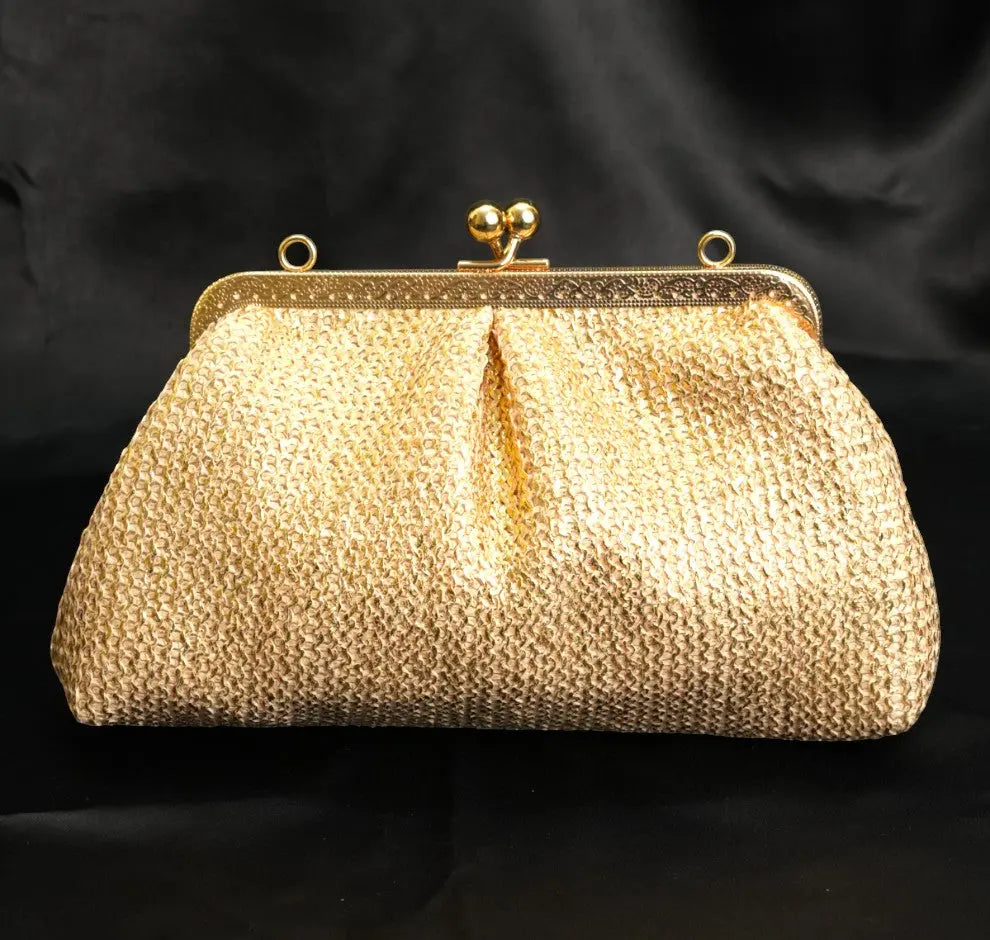 Aria Clutch - Gold YuvaStree