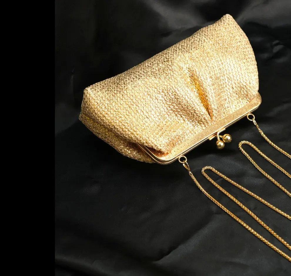 Aria Clutch - Gold YuvaStree