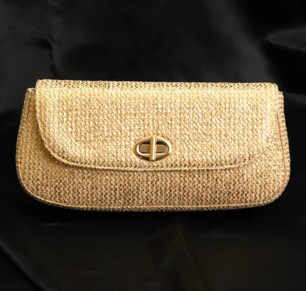 Elvina Clutch - Gold YuvaStree