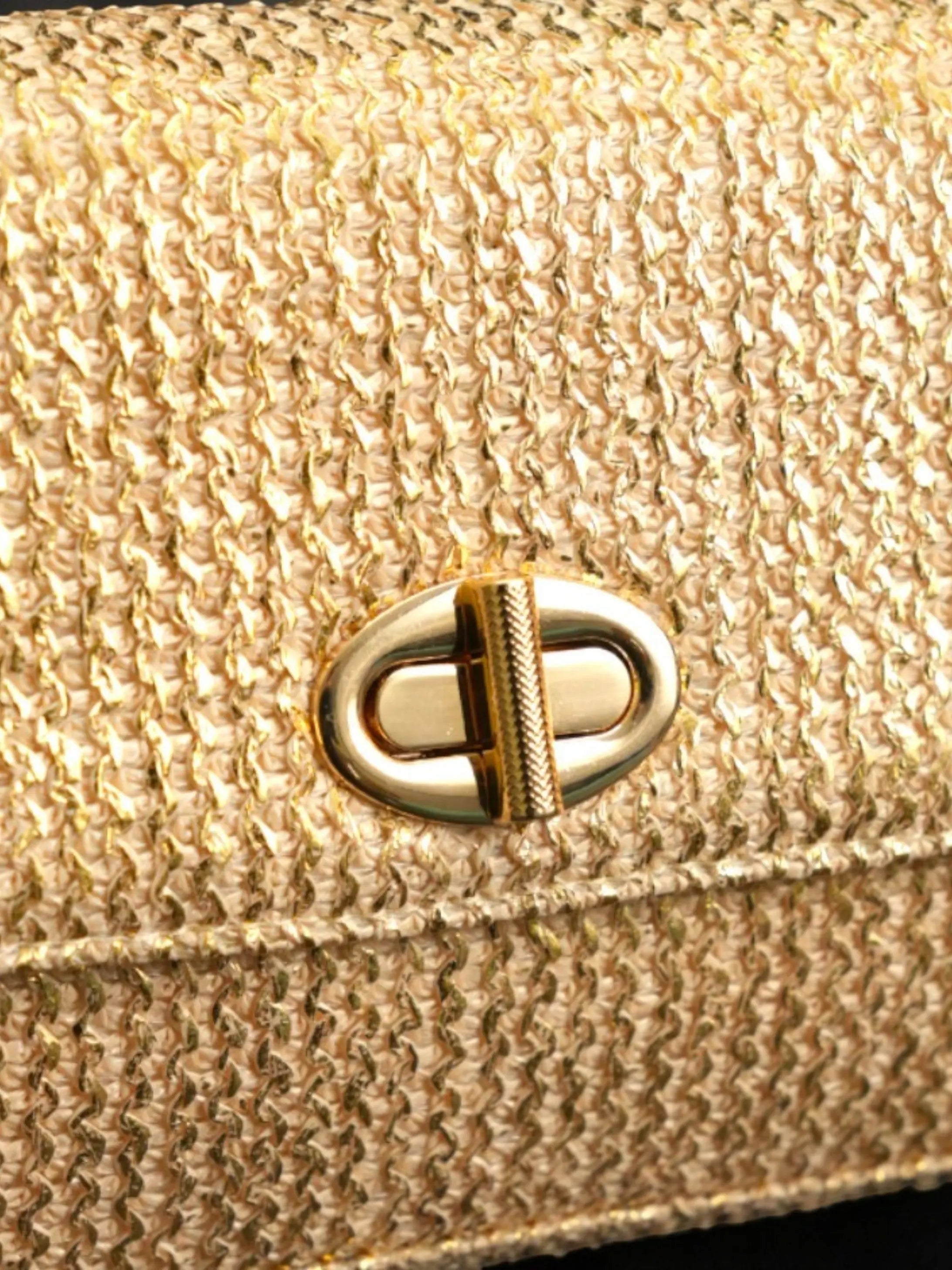 Elvina Clutch - Gold YuvaStree