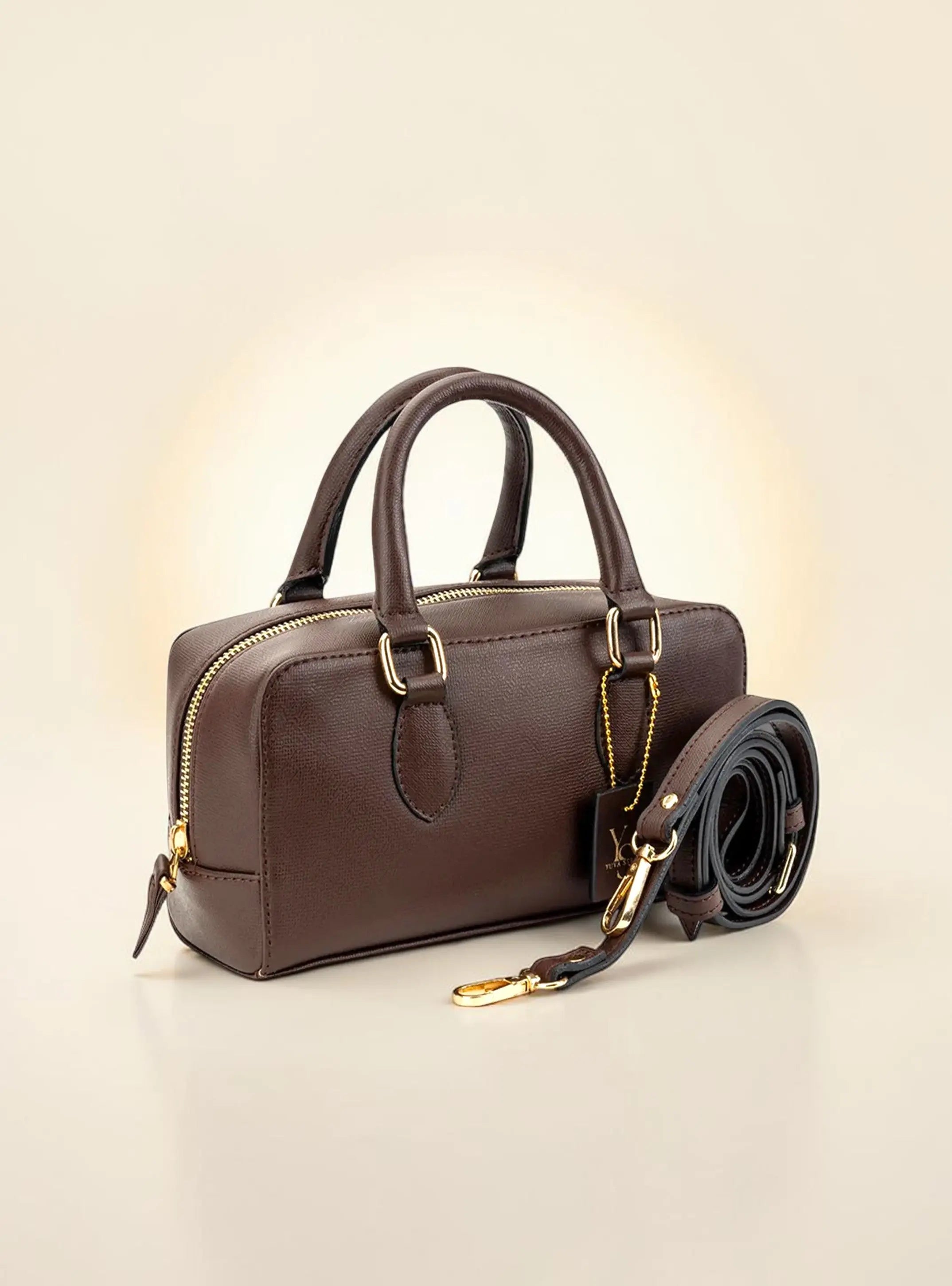Lume Boxy Crossbody Bag - Dk. Mocha YuvaStree