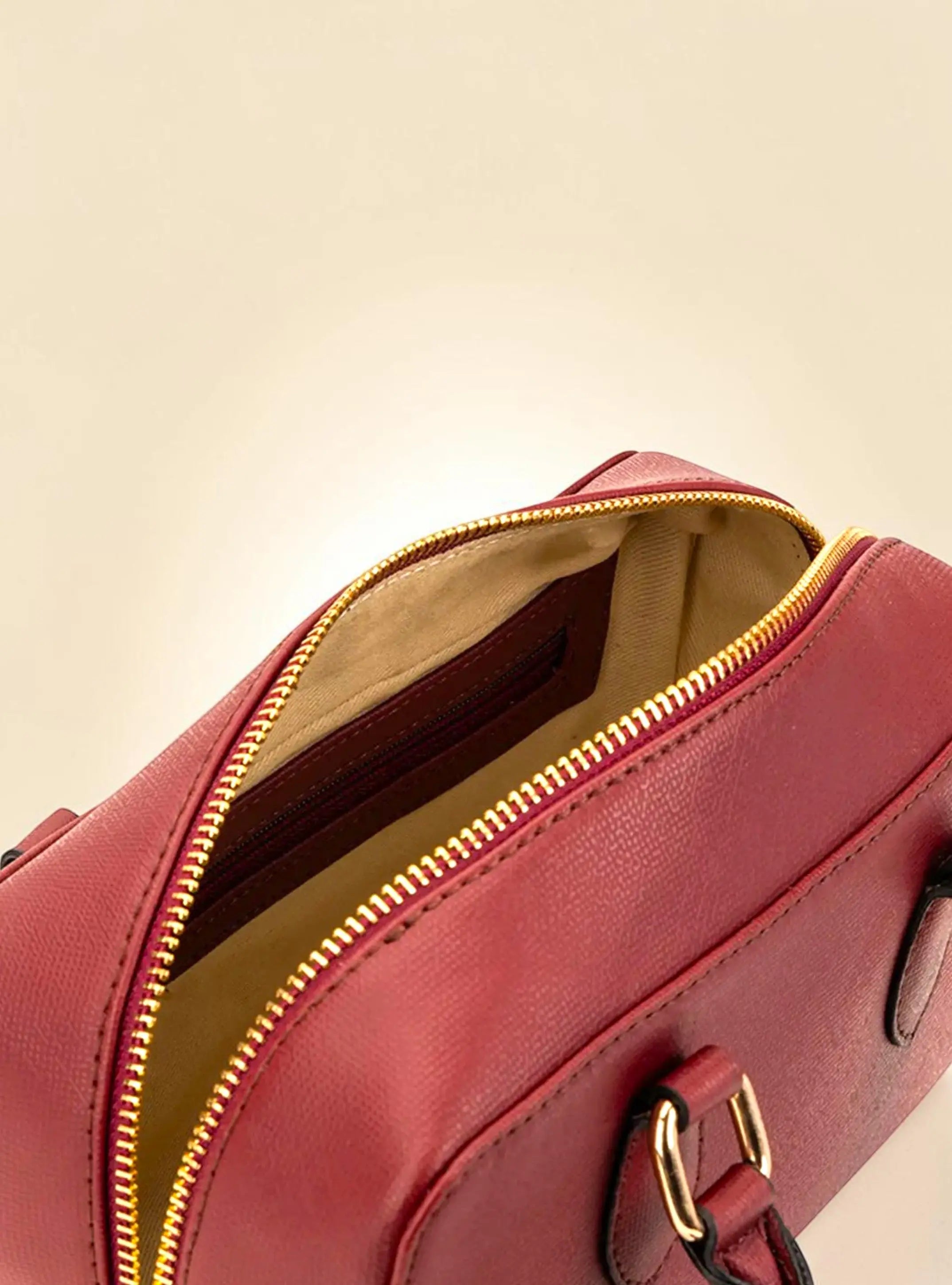 Lume Boxy Crossbody Bag - Cherry YuvaStree