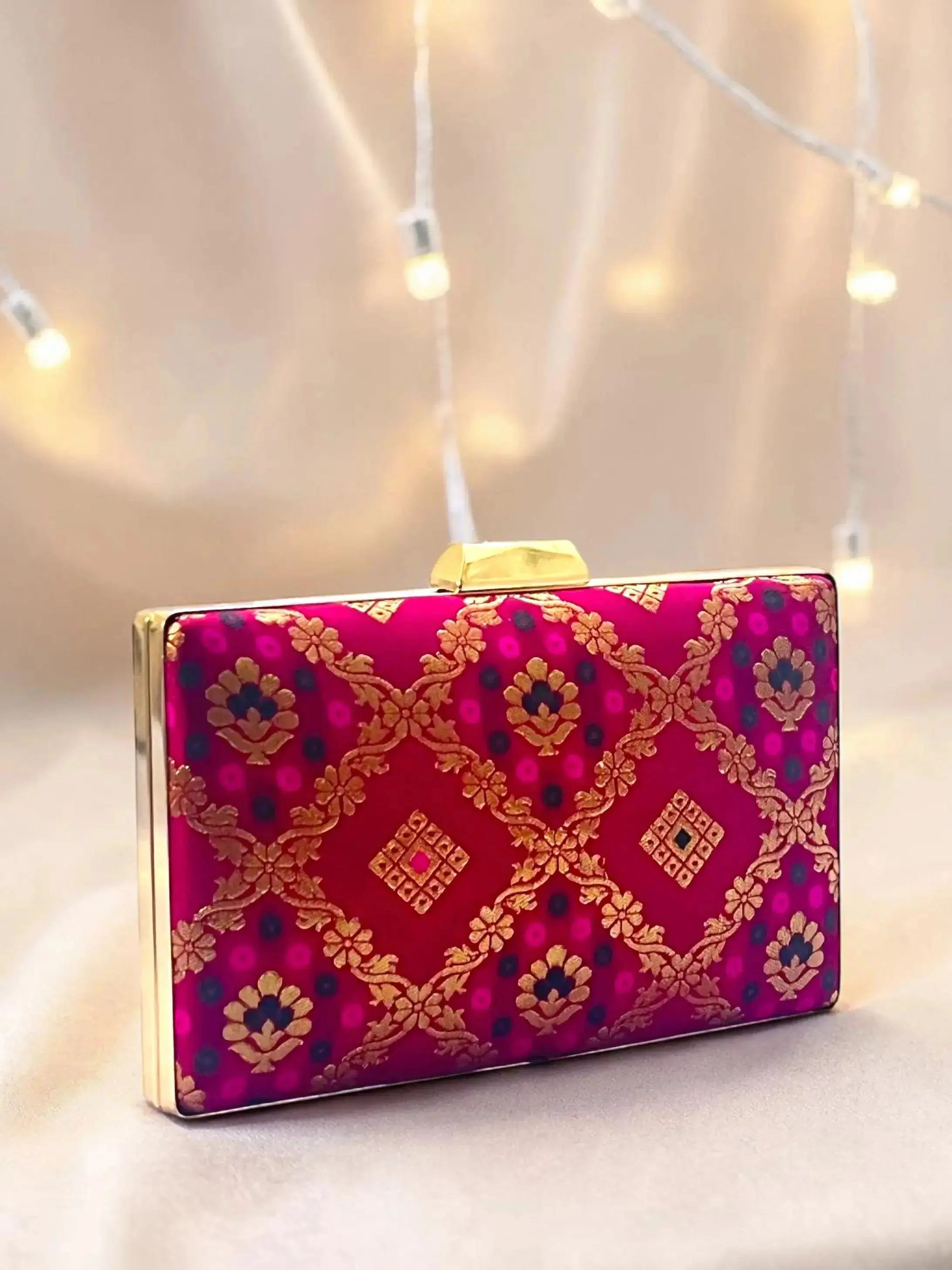 The Royal Trio - Annie Box Clutch Set of 3 YuvaStree
