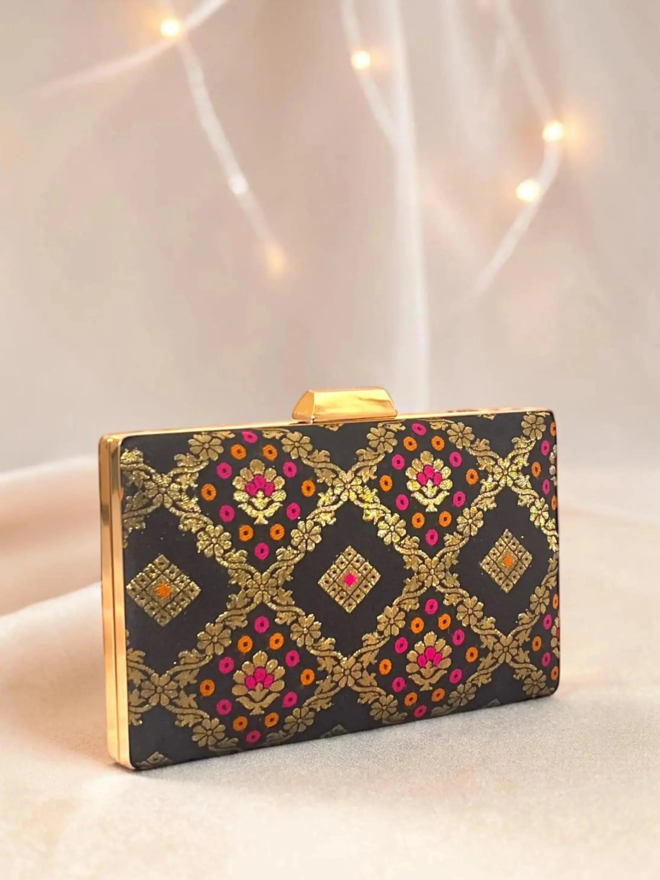 The Royal Trio - Annie Box Clutch Set of 3 YuvaStree