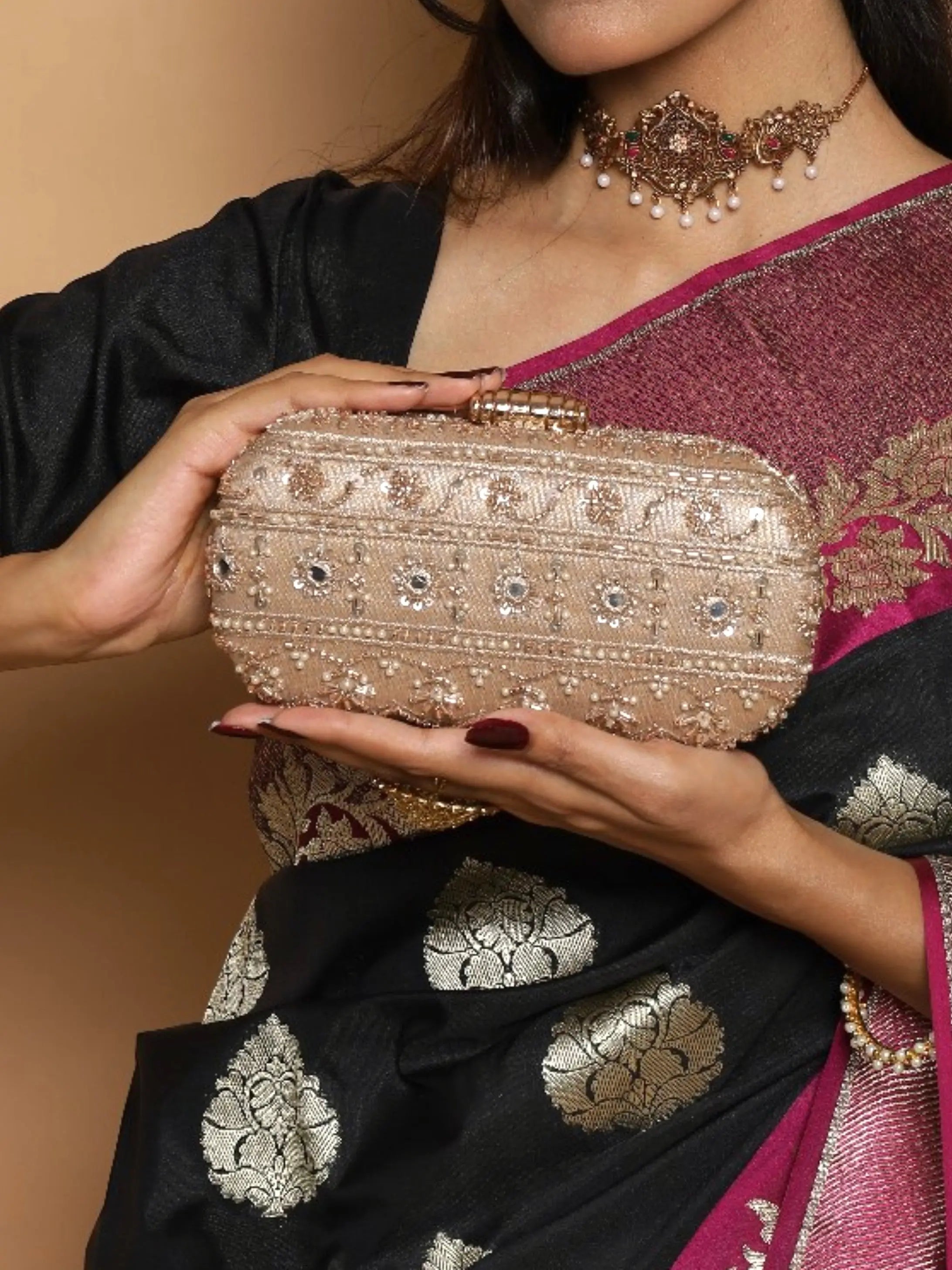Noore Capsule Clutch YuvaStree