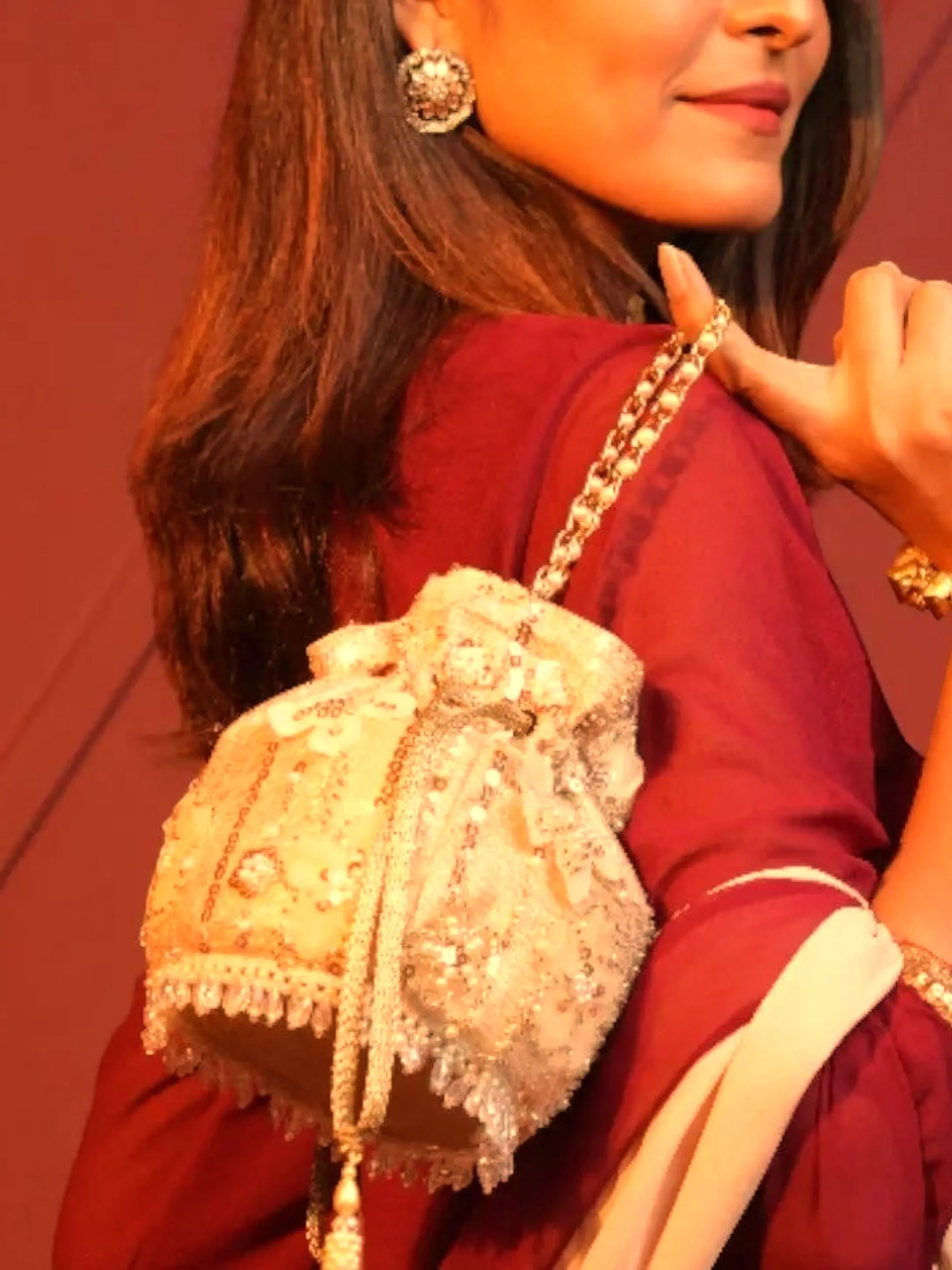 Alvira Potli - Champagne Gold YuvaStree