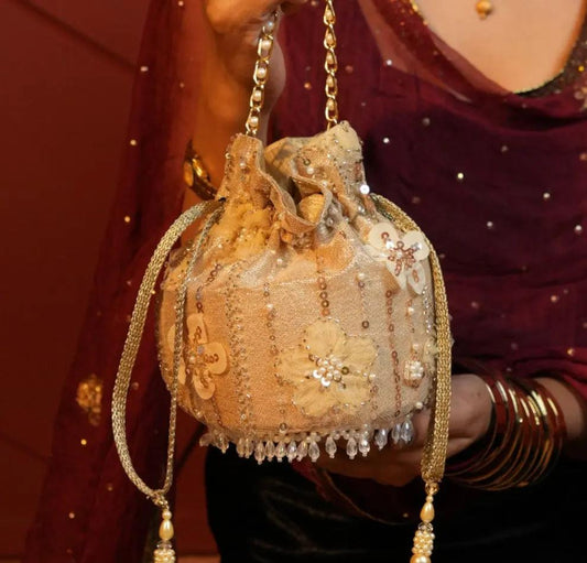 Alvira Potli - Champagne Gold YuvaStree