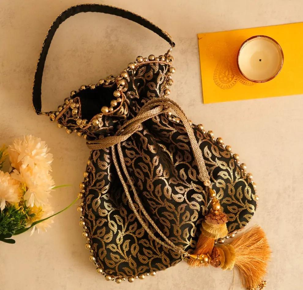 Anaira Potli in Midnight Gold YuvaStree