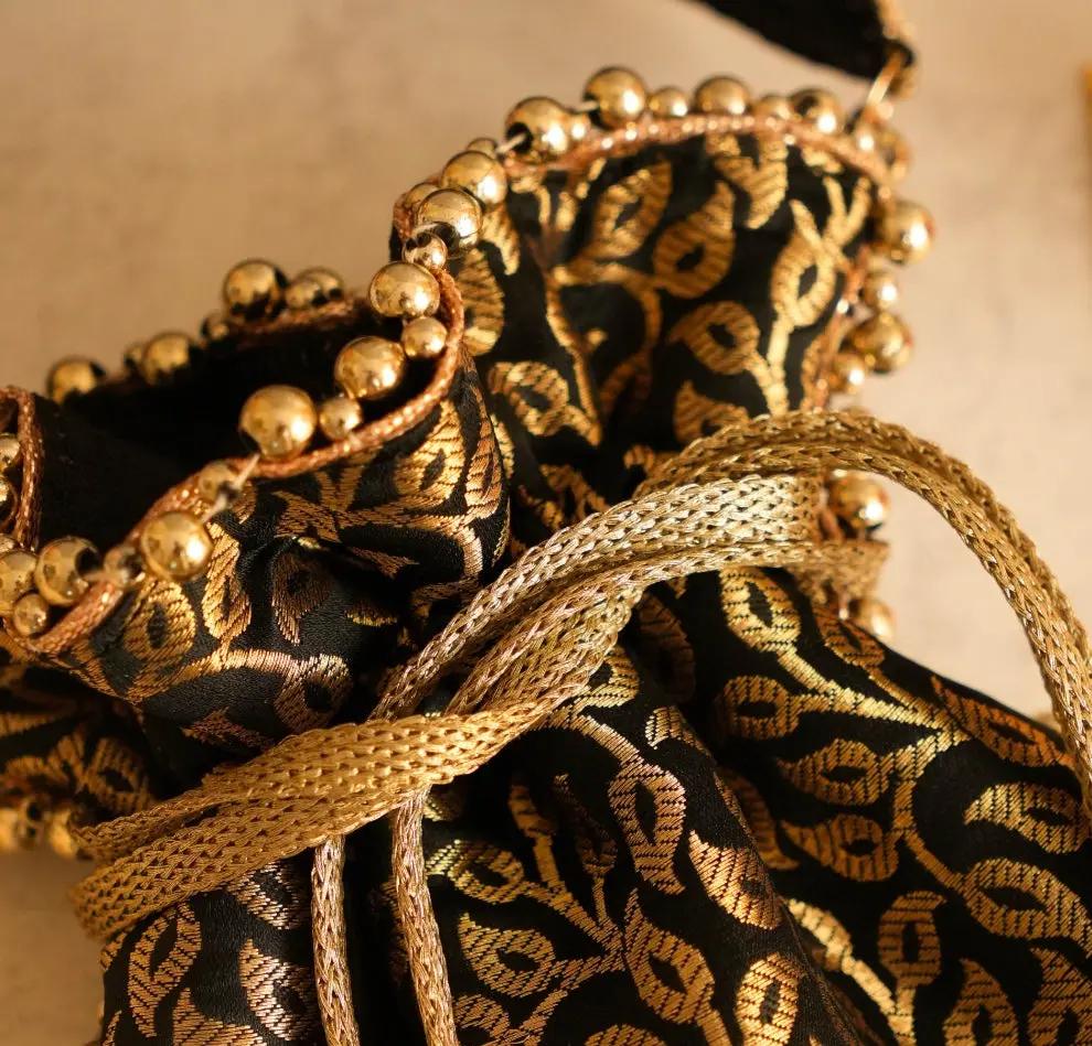 Anaira Potli in Midnight Gold YuvaStree