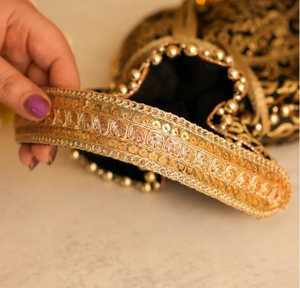 Anaira Potli in Midnight Gold YuvaStree