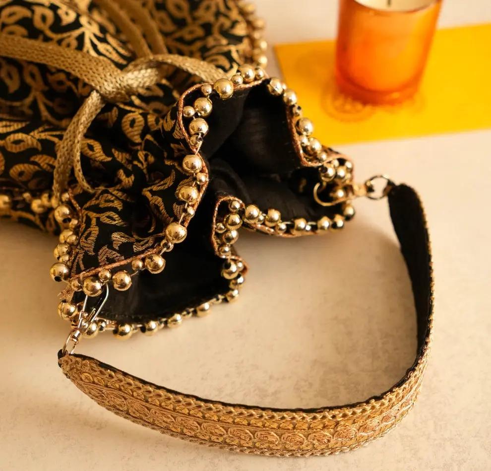 Anaira Potli in Midnight Gold YuvaStree