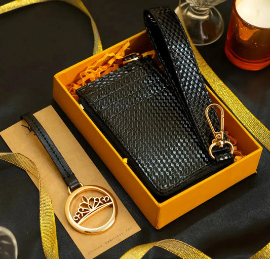 Festive Hamper - Wristlet Midnight Black YuvaStree