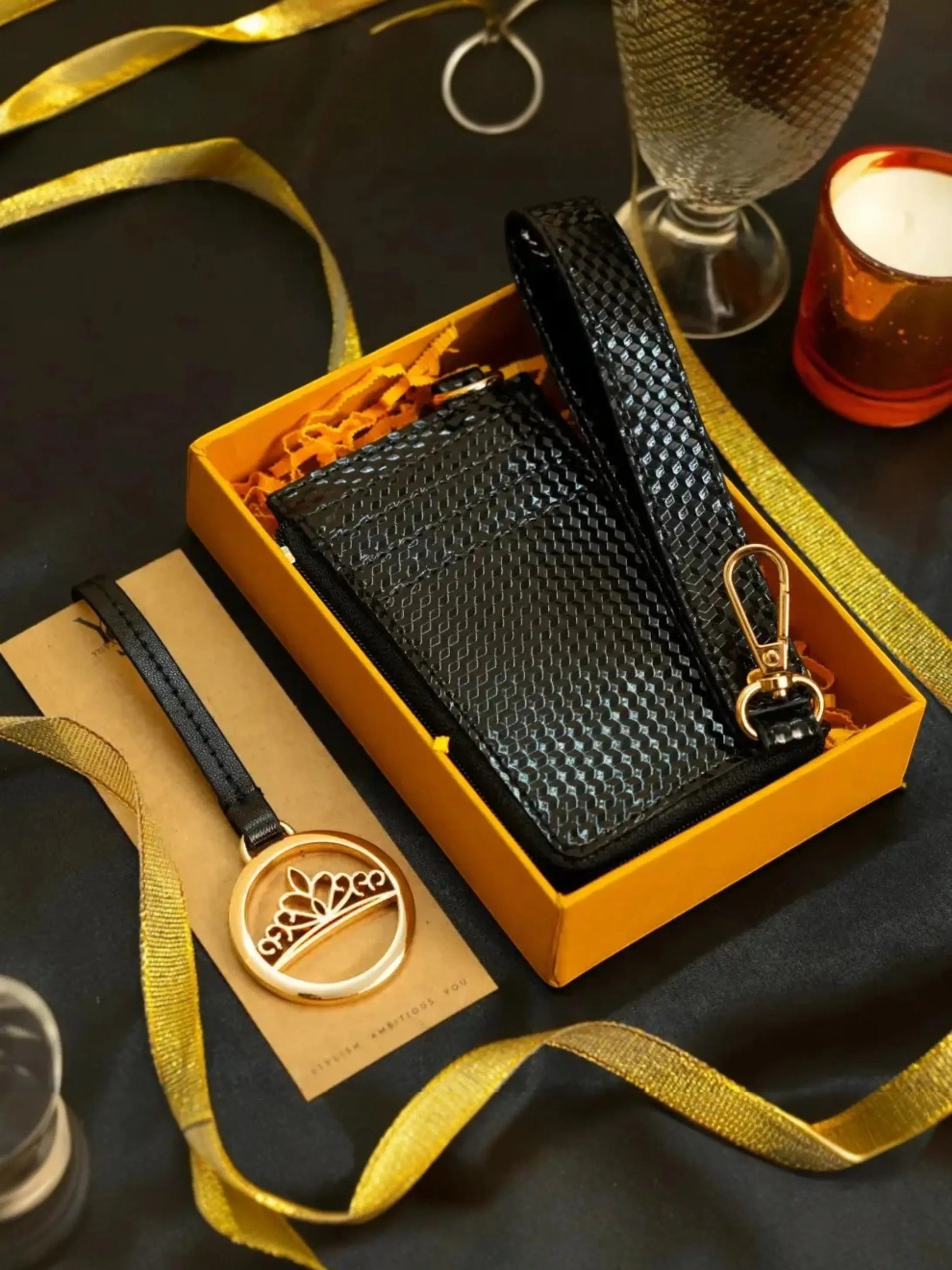 Festive Hamper - Wristlet Black YuvaStree