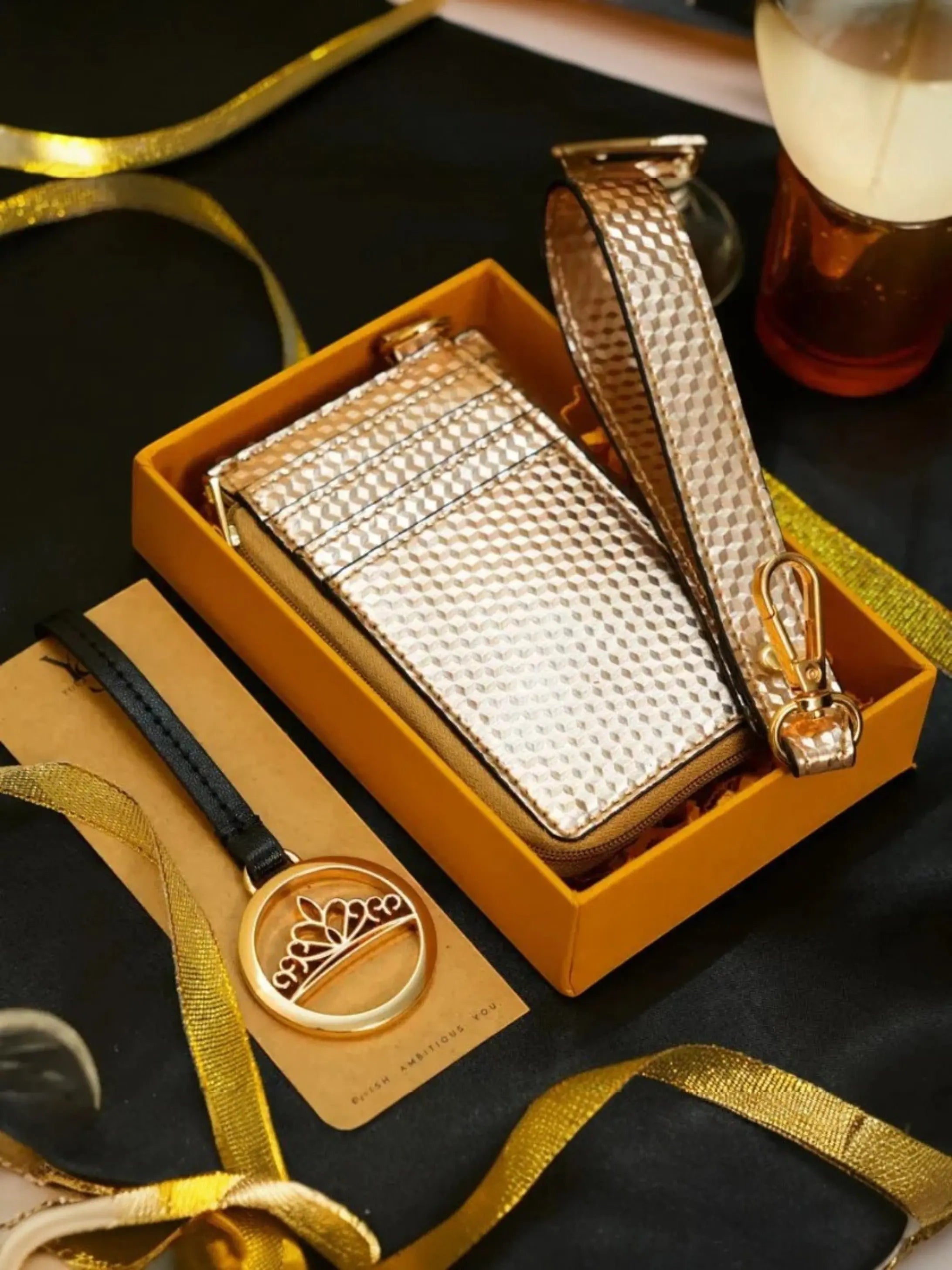 Festive Hamper - Wristlet Rose Gold YuvaStree