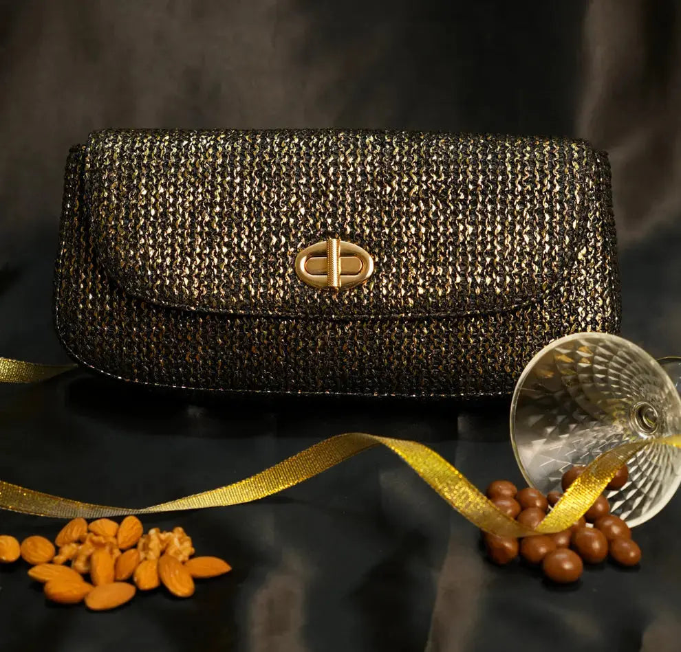 Festive Hamper - Elvina Clutch - Pearl Glow YuvaStree