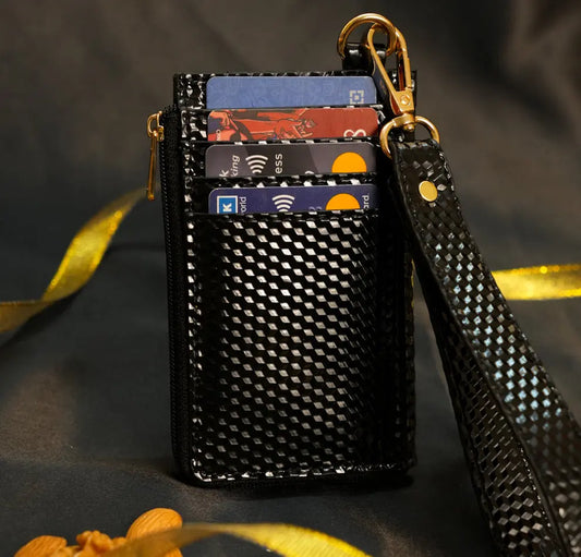 Aurora Wristlet - Black YuvaStree